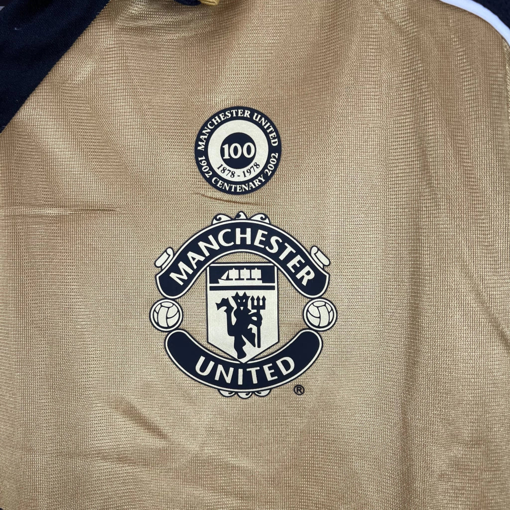 Jersey Retrô Manchester United Edição 100 Anos, Dupla Face