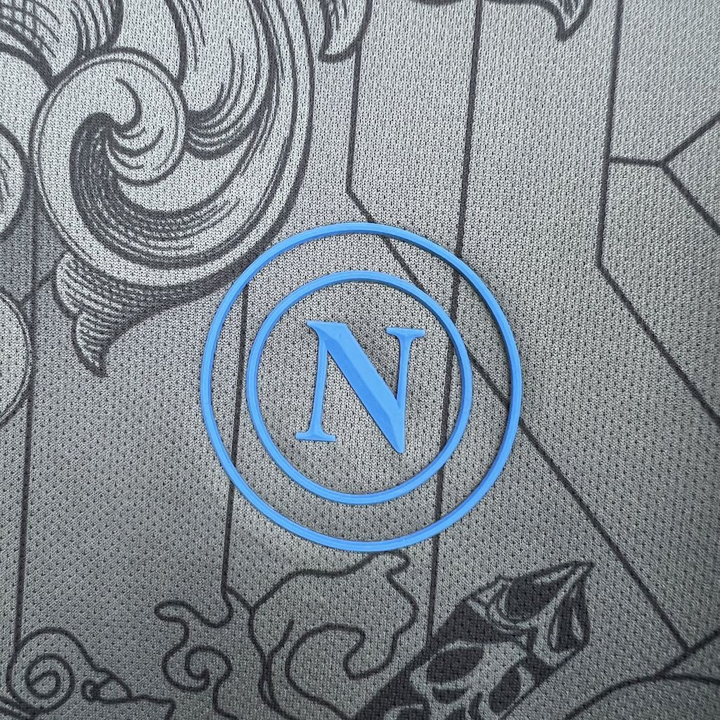 Jersey Napoli 24/25 Third  - Cinza
