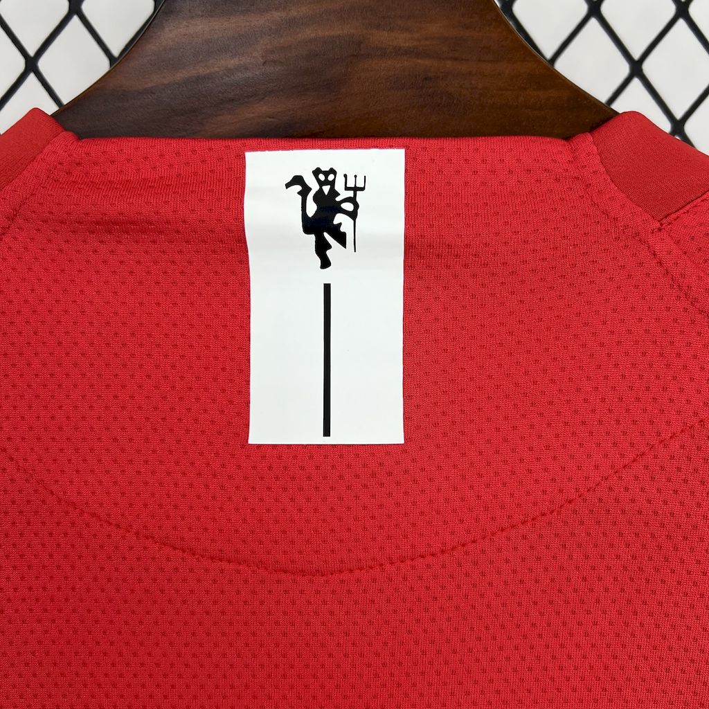 Jersey do Manchester United Long sleeveRetrô 2007/08 Home UCL